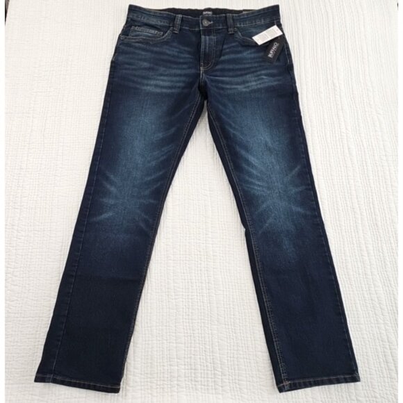 Buffalo David Bitton Evan Jeans NEW Men's 34x32 Stretch Slim Straight Denim NWT - Picture 1 of 16